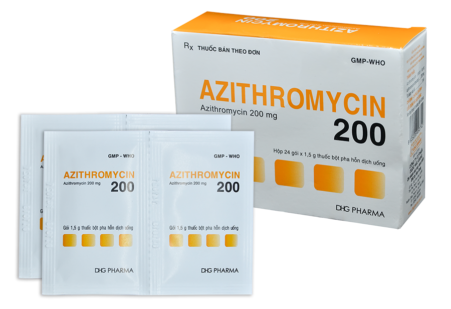 Thuốc Azithromycin đạt hiệu quả nếu sử dụng đúng liều dùng, đúng đối tượng