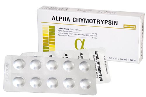 Thuốc Alphachymotrypsin có tác dụng chữa bệnh gì?